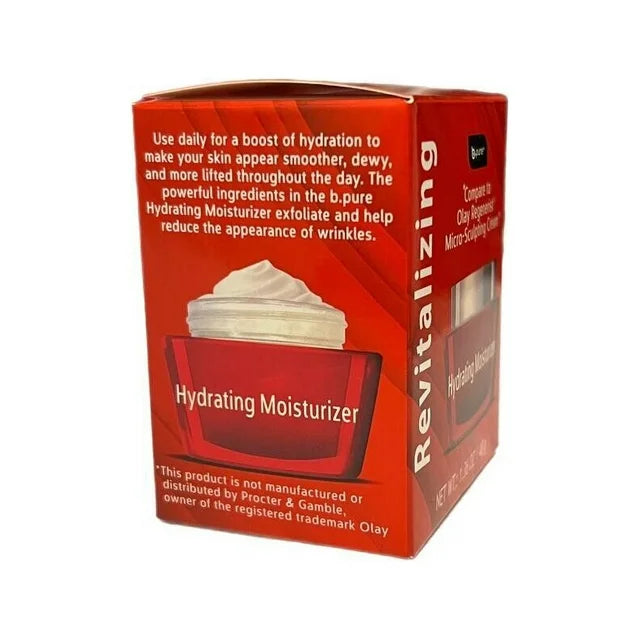 B.Pure Revitalizing Hydrating Moisturizer Micro-Sculpting Cream 1.36 oz (2pk)