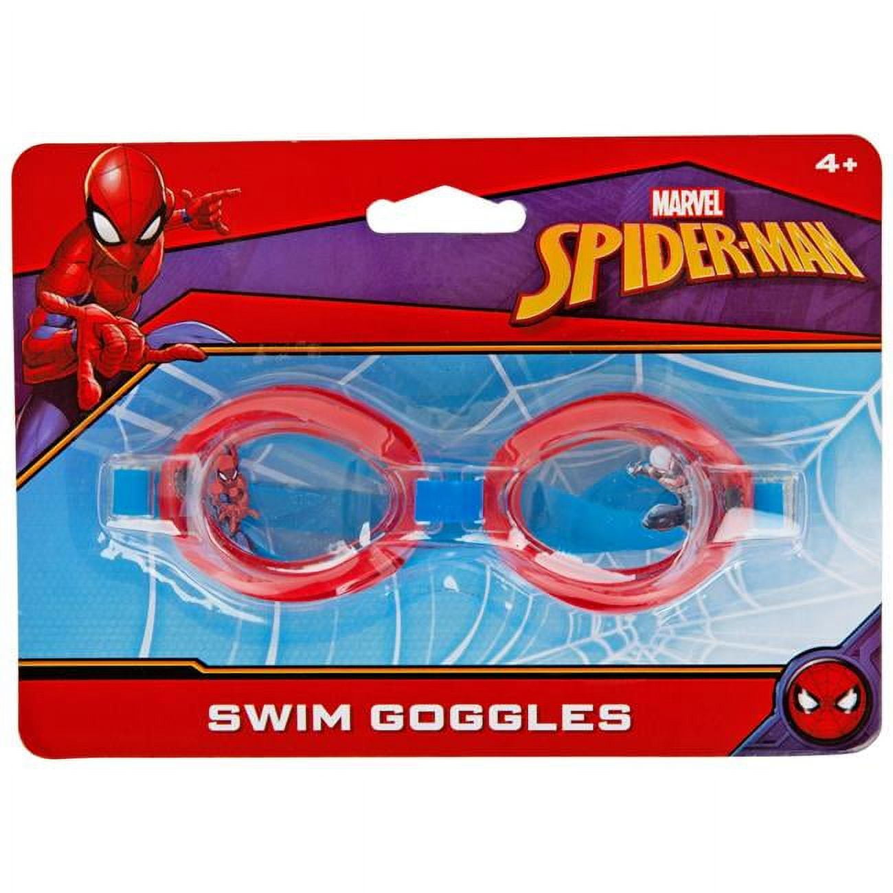 Spider-Man 845676 Marvel Comics Classic Spider-Man Splash Goggles (2PK)