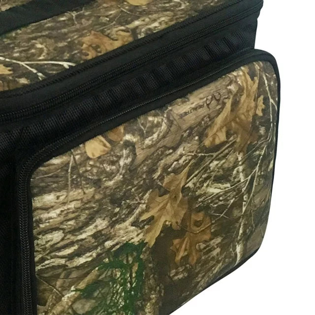 Brentwood Kool Zone 12 Can Insulated Cooler Bagwith Hard Liner in Realtree Edge Camo