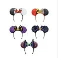 Disney 100 Mouse Ears VILLAINS Headband 5 Pk Ursula Queen Maleficent Cruella