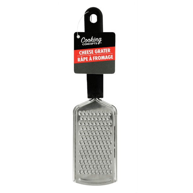 Cooking Concepts 3-in-1 Hand Held Graters & Stainless-Steel Graters with Comfort-Grip Handles (2pk)