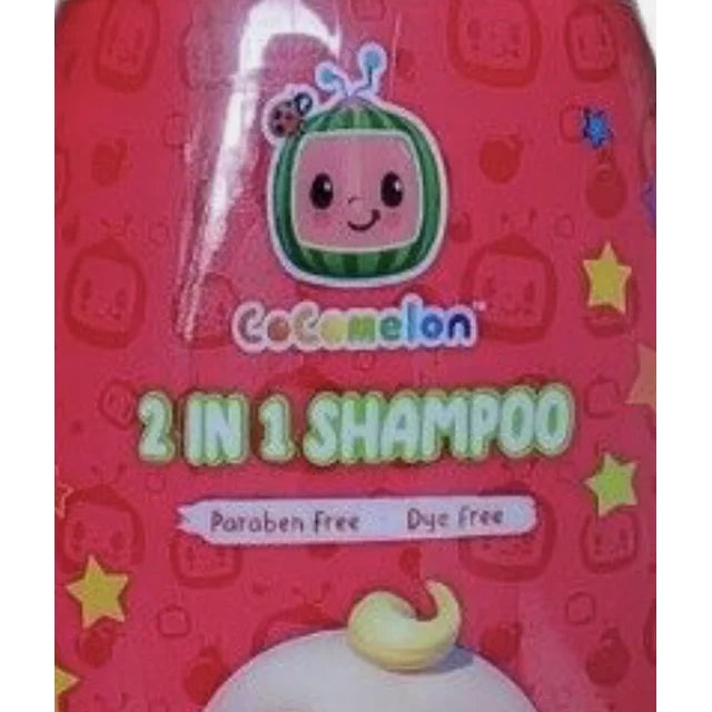 Cocomelon 2 In 1 Shampoo Paraben Free Dye Free Hypoallergenic Size 10.oz(2pk)
