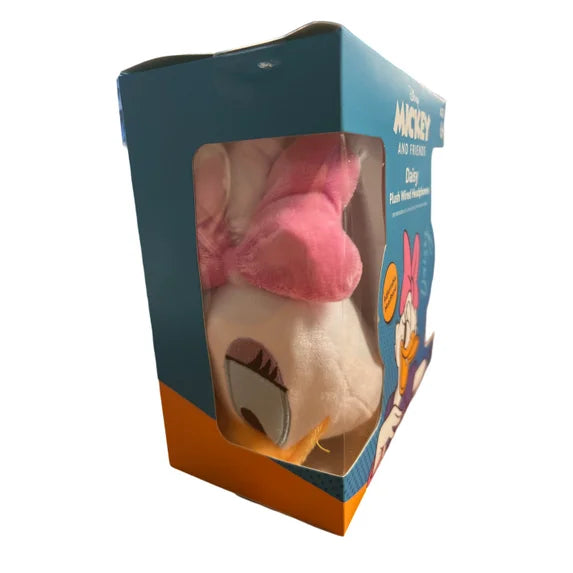 Disney Mickey and Friends Daisy Plush Wired Headphones Adjustable Headband