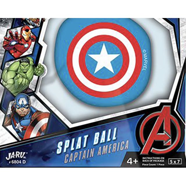 JA-RU Marvel Captain America Splat Ball - 2pk