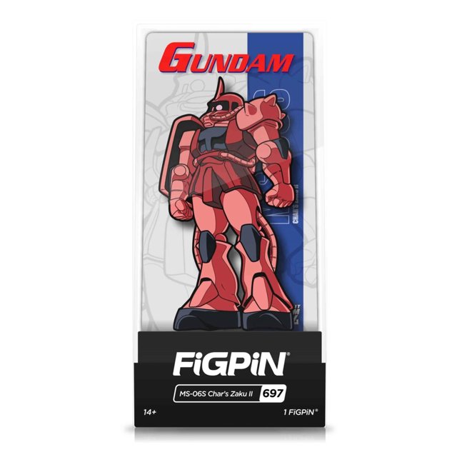 Mobile Suit Gundam MS-06S Char's Zaku II FiGPiN #697 Enamel Pin
