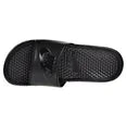 NIKE Men's Benassi Just Do It Slide Sandal, Black, 7 D(M) US