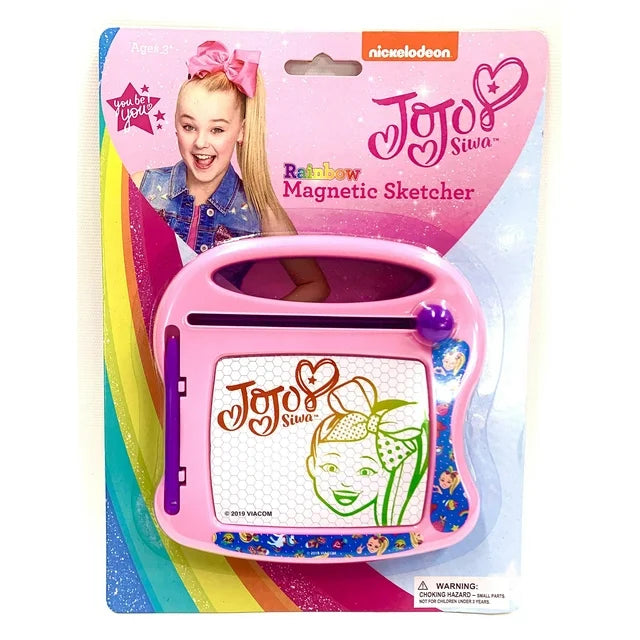 Lollipop JoJo Siwa Travel Magnetic Drawing Board for Girls, On The Go Drawing Board