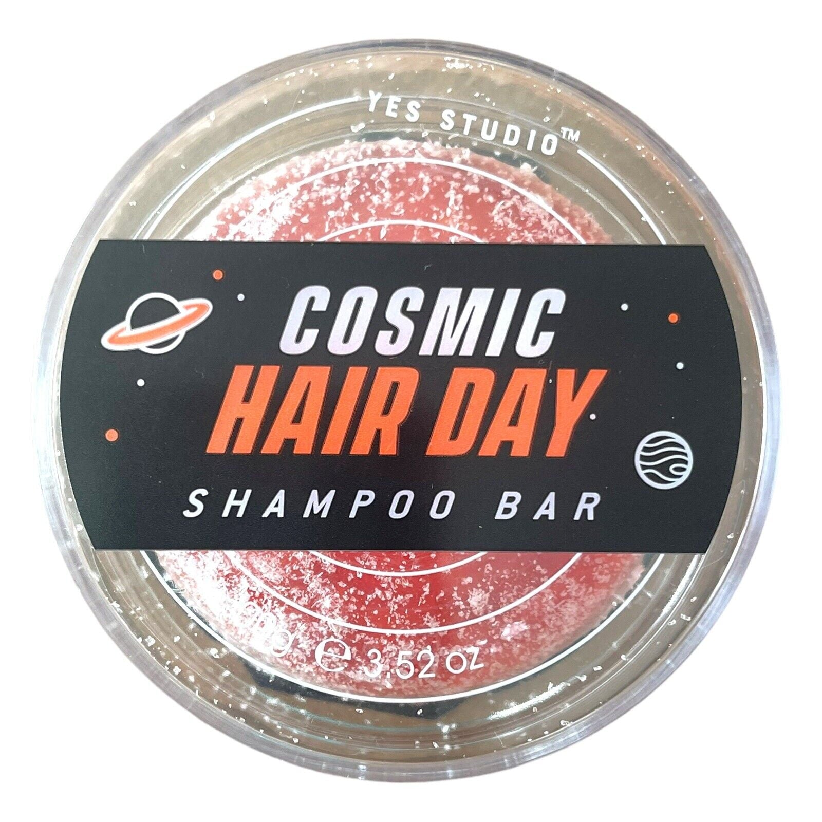 Yes Studio Cosmic Hair Day Shampoo Bar 100g & Travel Dish Fruity Energetic Scent 2pk