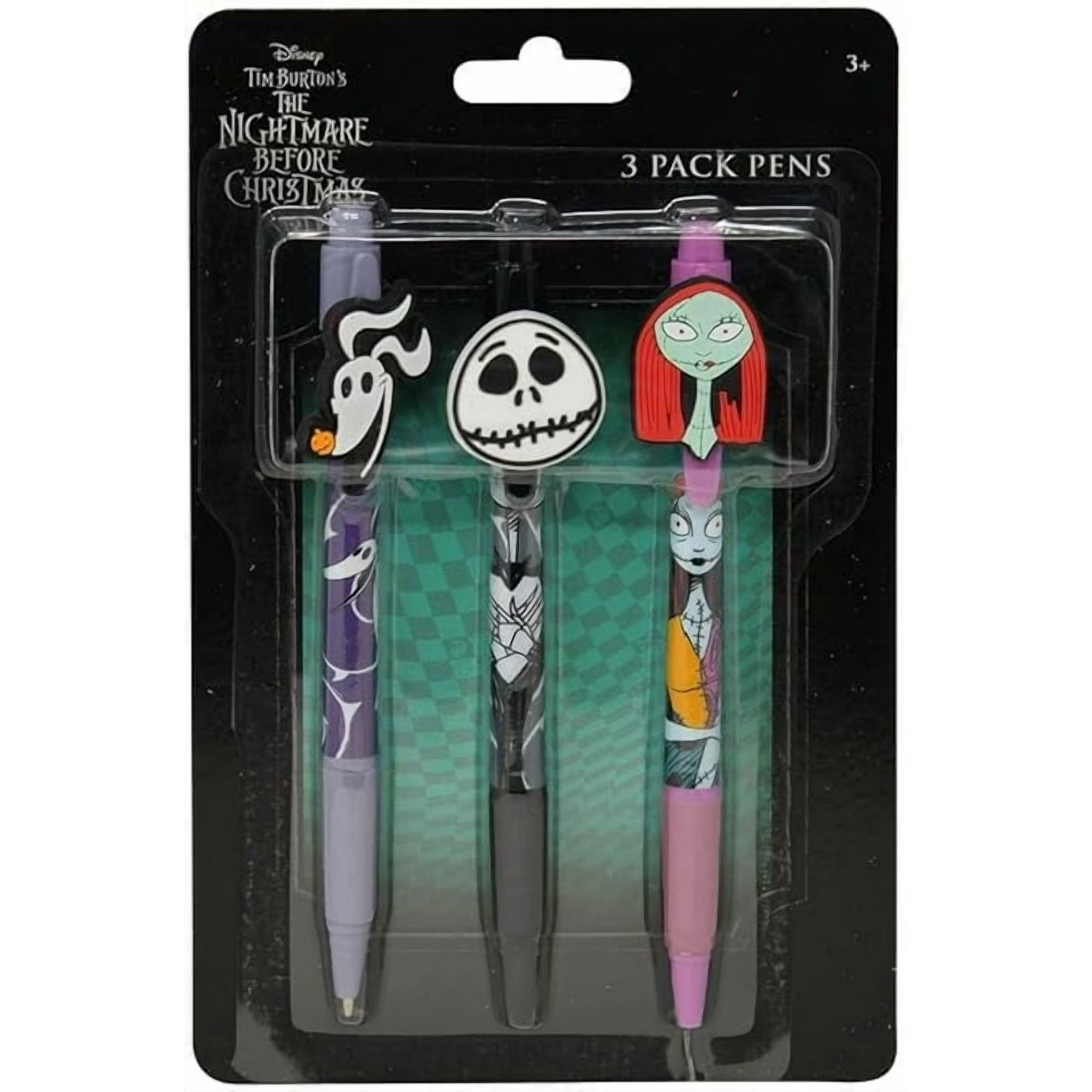 Nightmare Before Christmas 3 Pack Character Pens