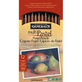 General's Pastel Pencil 12-Color Set