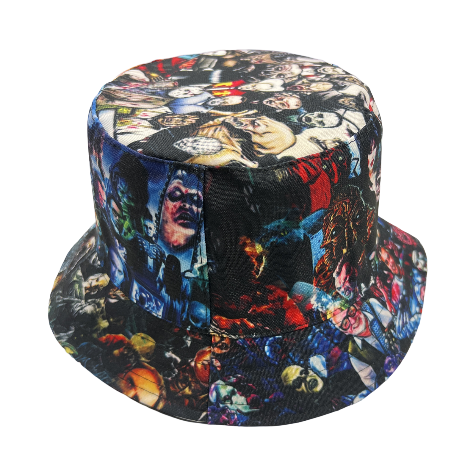 Horror Theme Bucket Hat, Unisex Classic Bucket Hat, Halloween Theme Hat