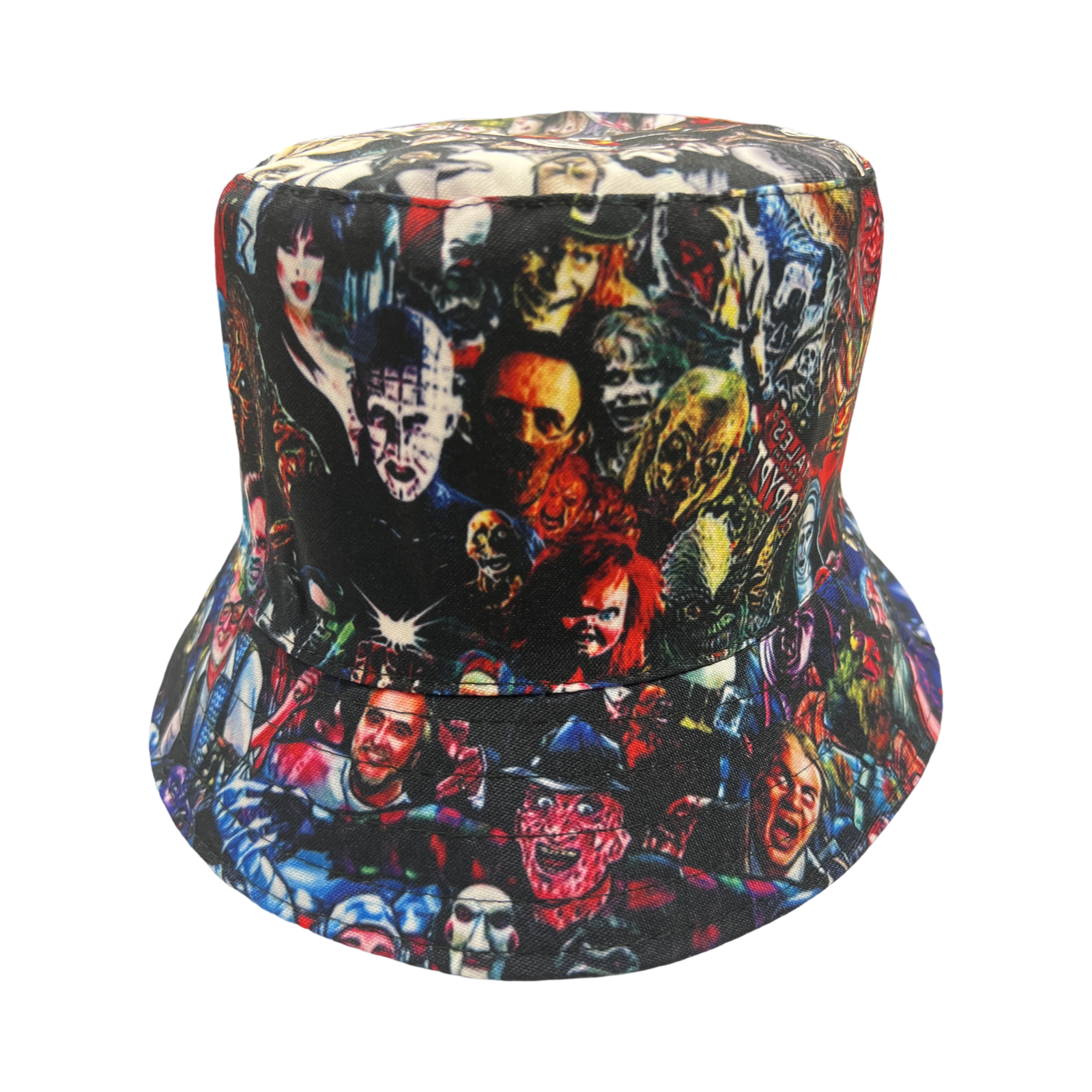Horror Theme Bucket Hat, Unisex Classic Bucket Hat, Halloween Theme Hat