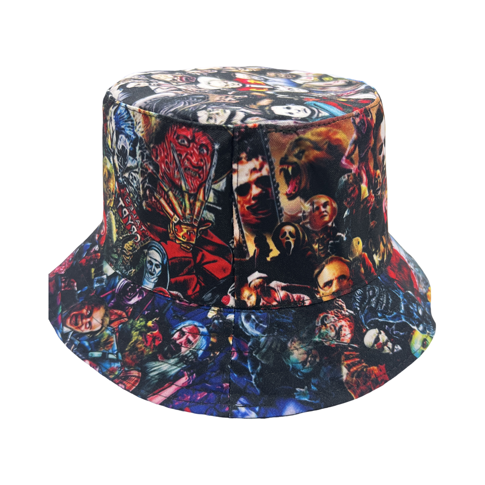 Horror Theme Bucket Hat, Unisex Classic Bucket Hat, Halloween Theme Hat
