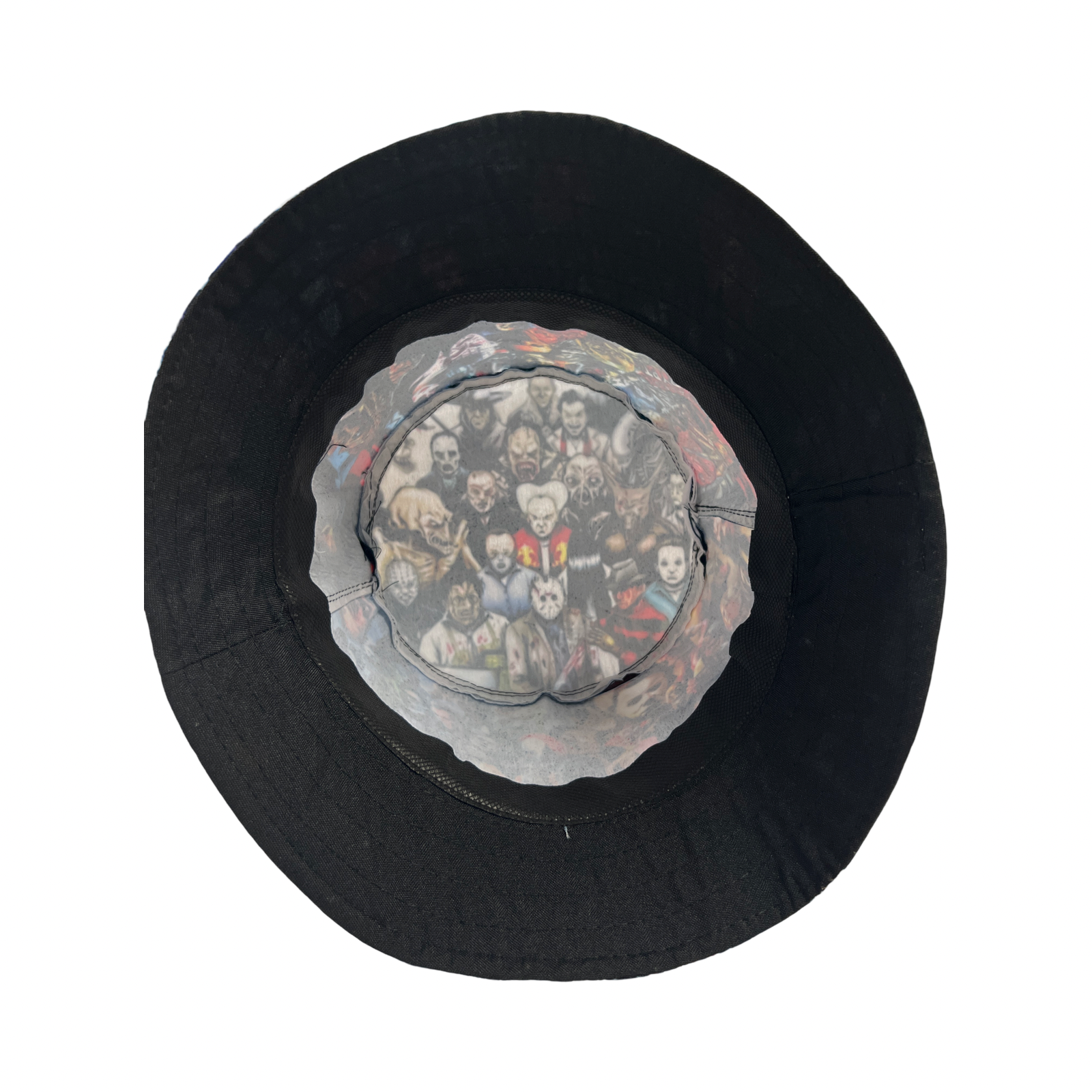 Horror Theme Bucket Hat, Unisex Classic Bucket Hat, Halloween Theme Hat