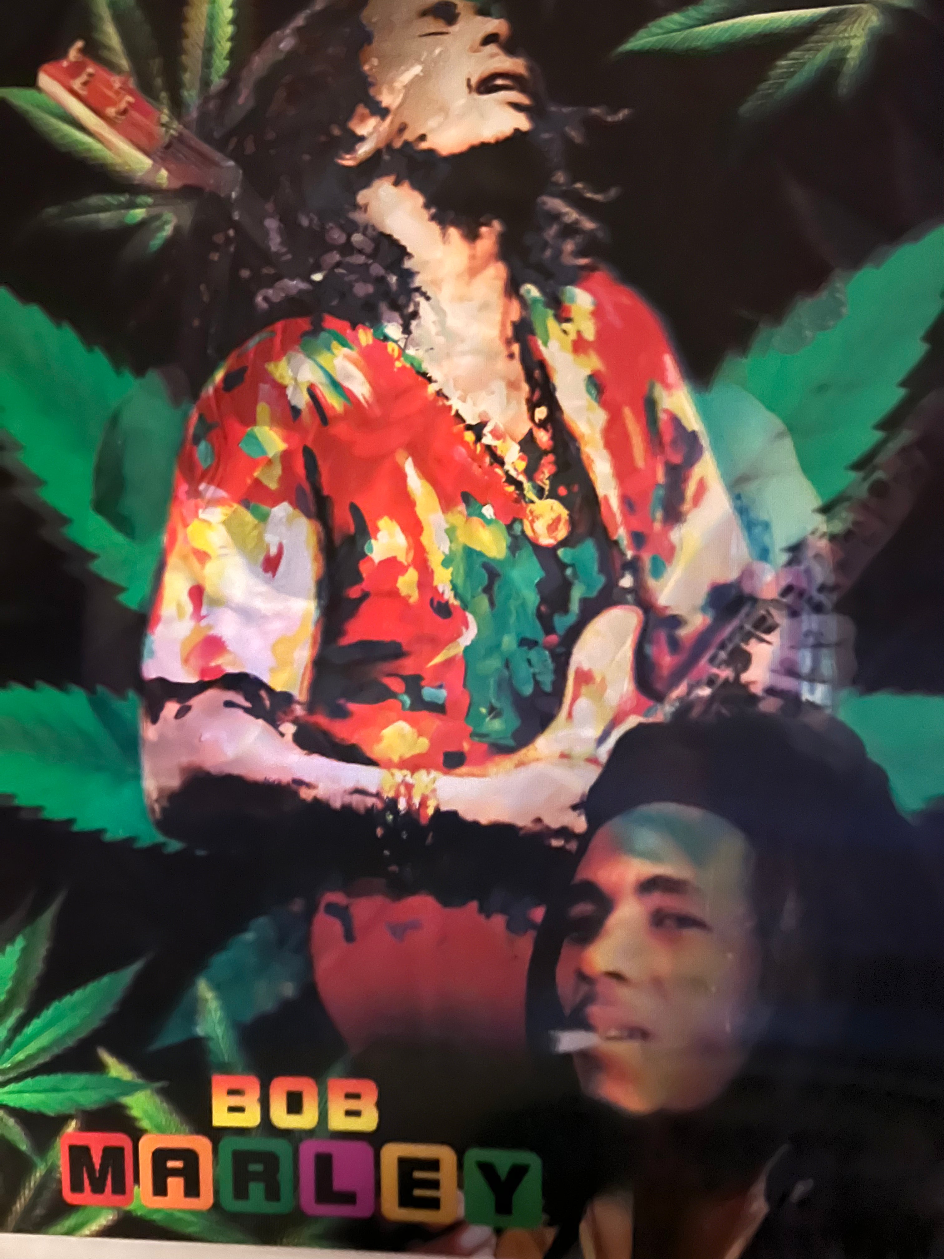 Bob Marley 3D Lenticular Poster