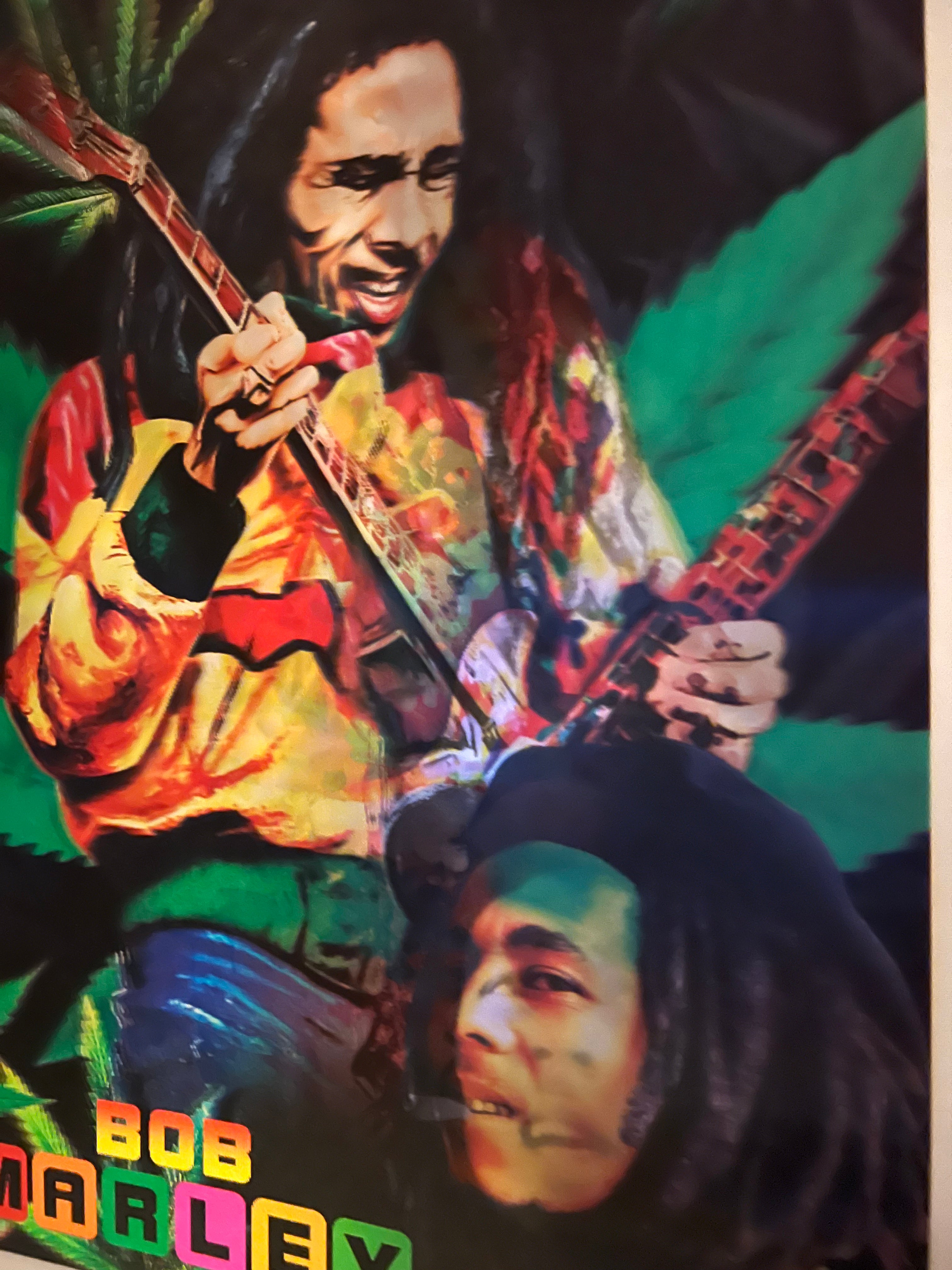 Bob Marley 3D Lenticular Poster