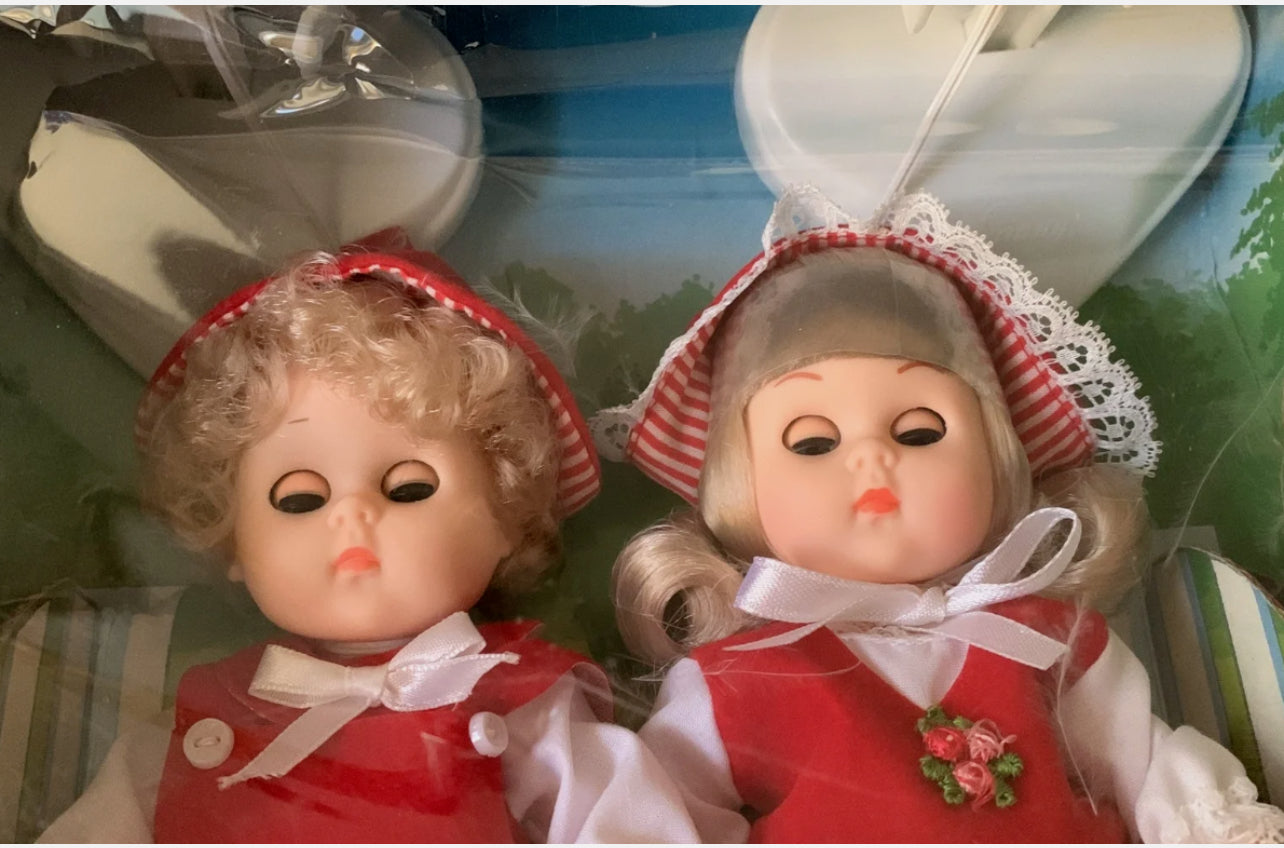 Vogue 1986 Ginny 8'' Possible Vinyl Dolls Hansel and Gretel Eyes Open and Close # 71006