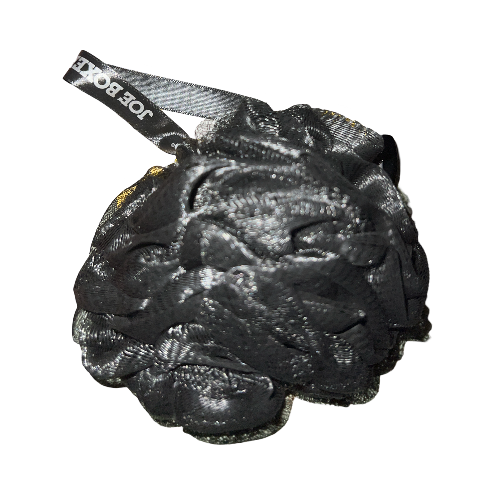 Joe Boxer Premium Bath Pouf with Silicone Scrubber (2PK)