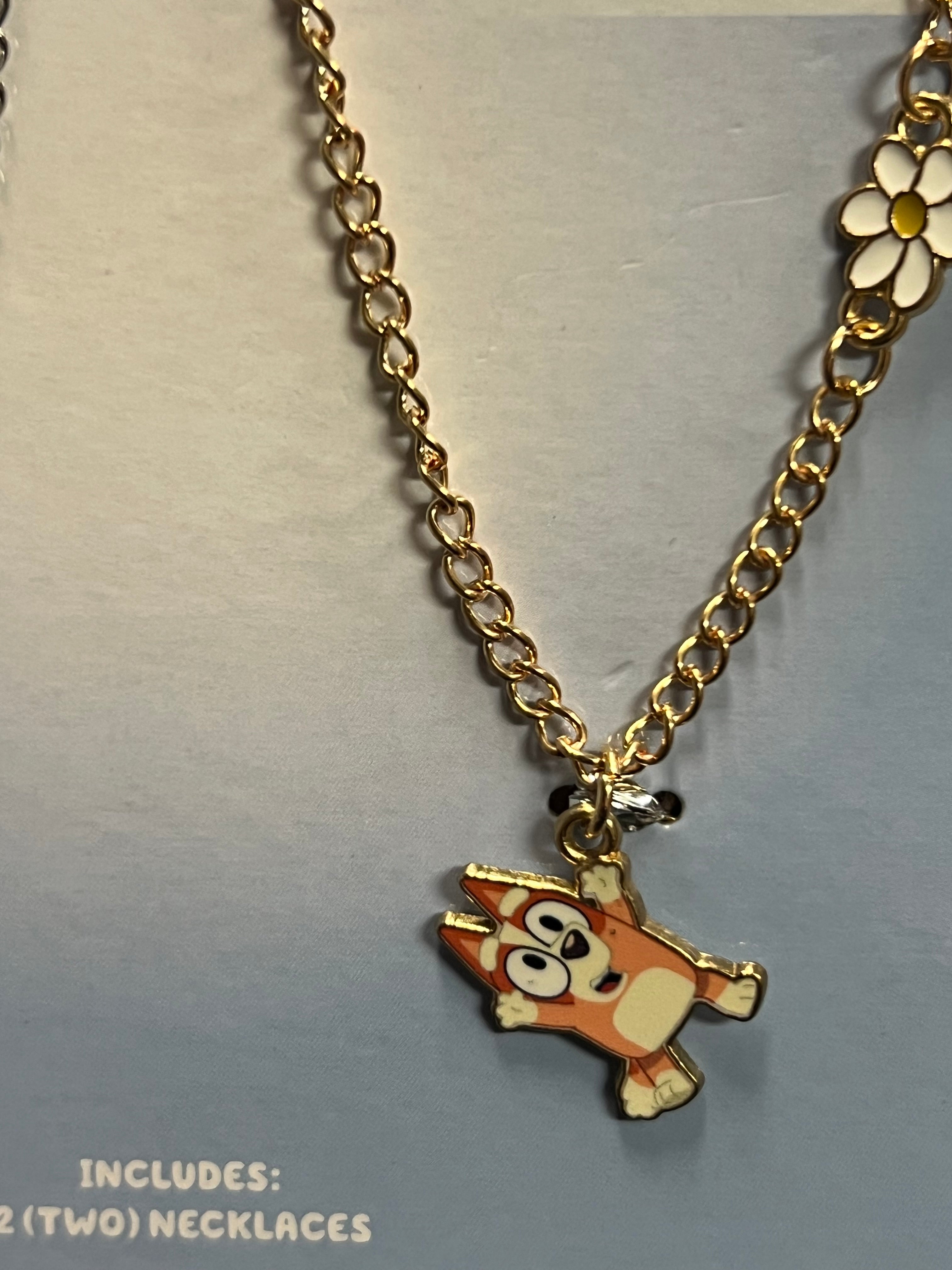 Bluey BFF Necklaces 2 Necklaces