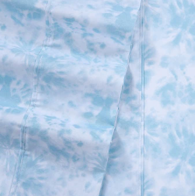 4-Piece Printed Sheet Set - Full/Twin| 17"" Extra Deep | Cool, Crisp, Breathable Bed Sheets - Brushed for Softness