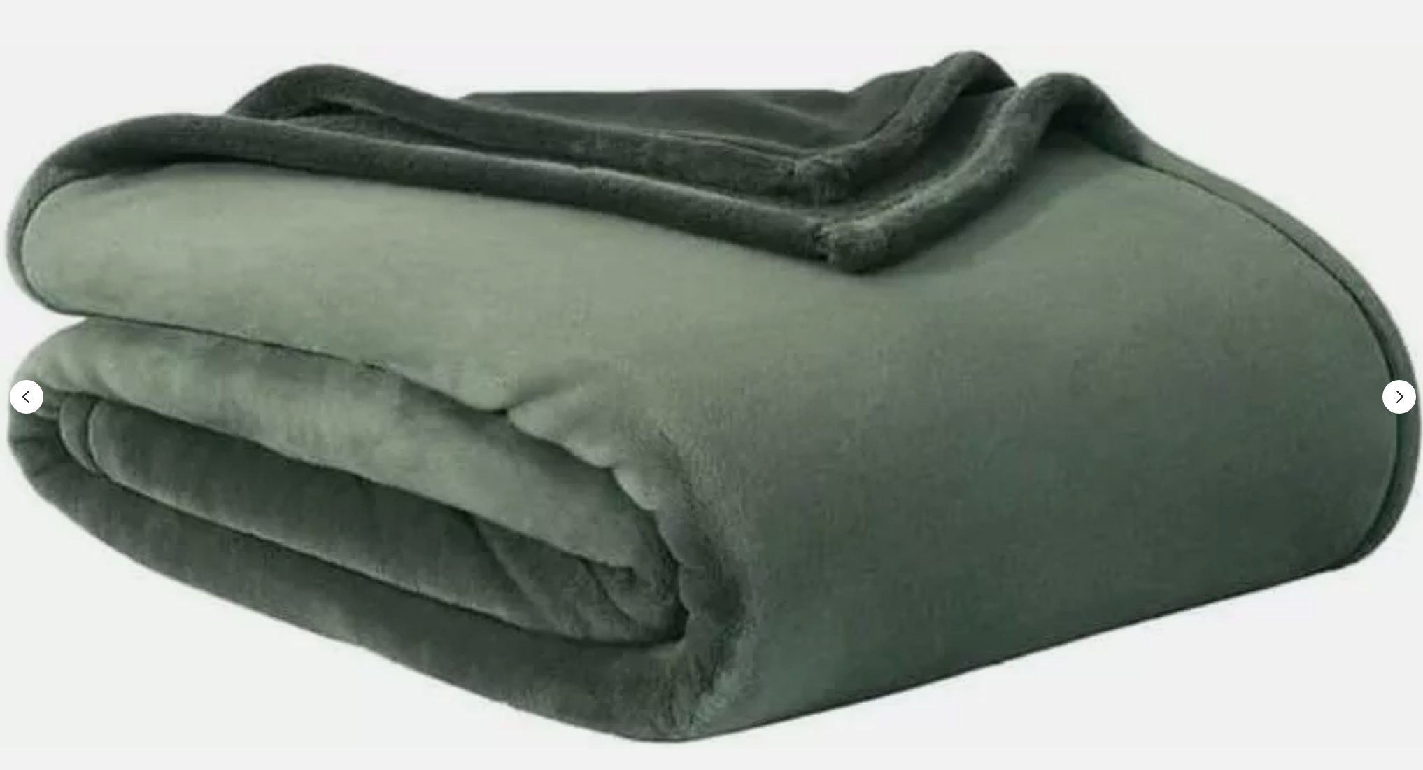 Berkshire Life LuxeLoft Blanket (Forest Green, Twin), Twin (66 in x 92 in)