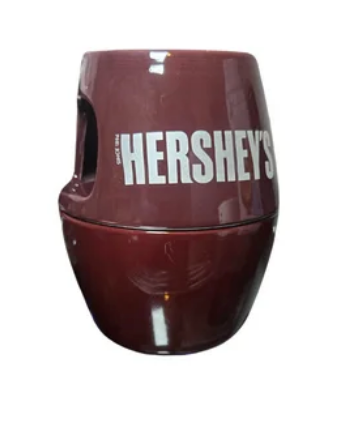 Hershey's Fondue Pot Set with Fondue Pot and 4 Dipping Forks