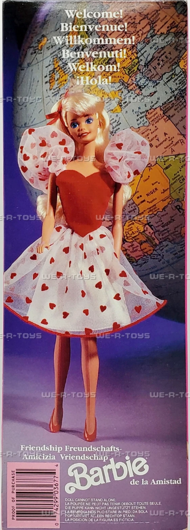 Friendship Multi-Lingual Barbie Doll 1991 Mattel 3677