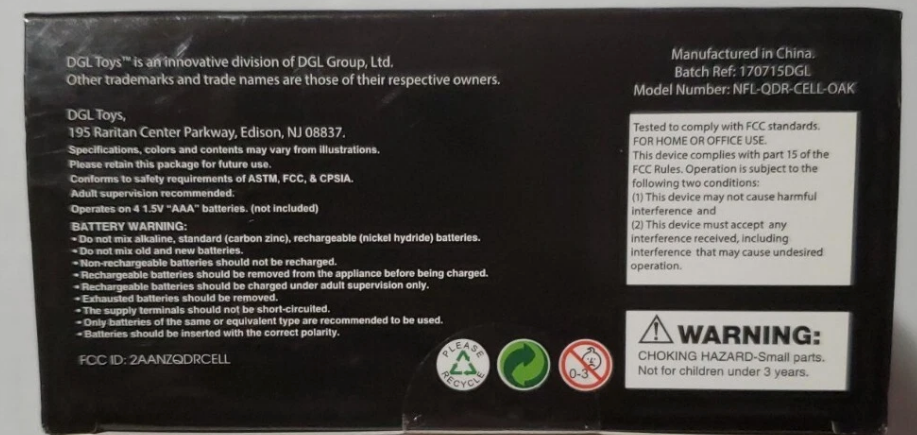 Micro Quadcopter Oakdale Raiders By Quadrone