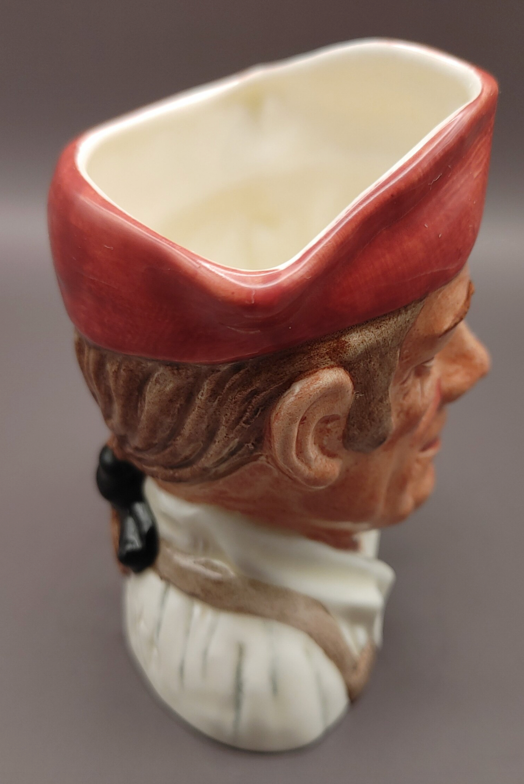 Vintage royal doulton Toby Character Jug from Williamsburg Blacksmith Small D6578, 1962