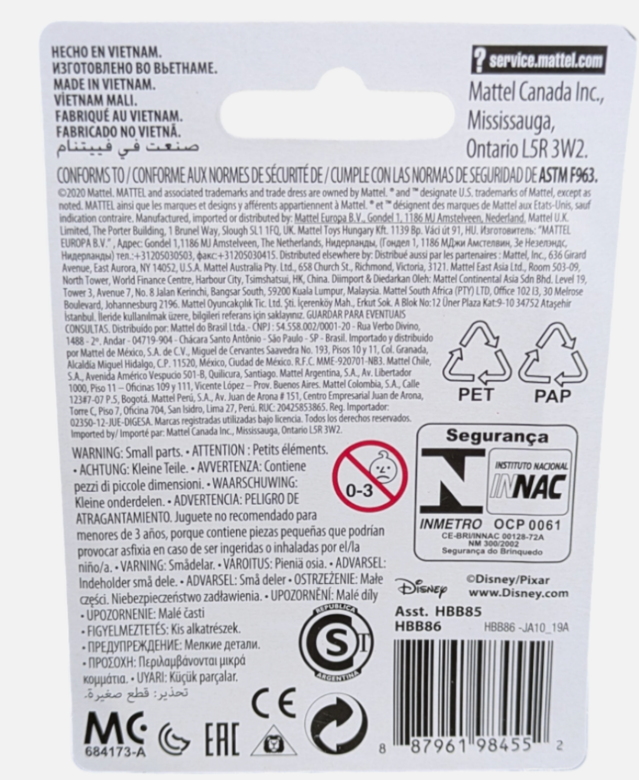 Disney Toy Story Micro Collection Woody (2020) Mattel 2.5 Inch Mini Figure (2PK)