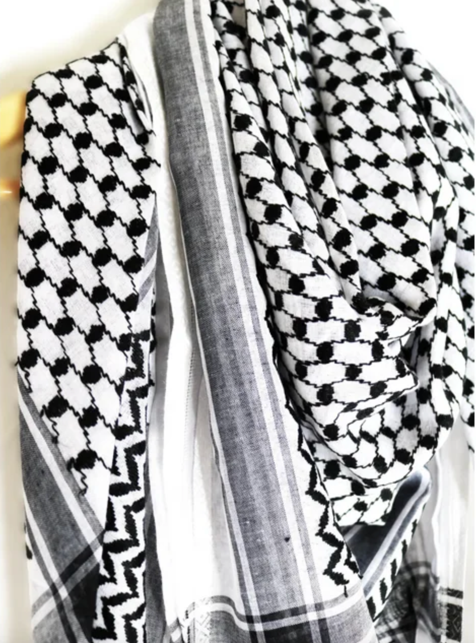 Abu Keffiya, Premium Cotton Palestine Kuffiya 2pk