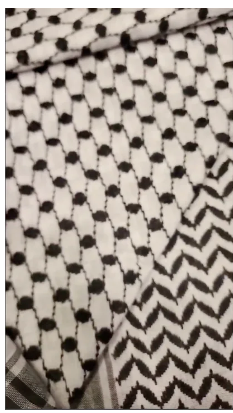 Abu Keffiya, Premium Cotton Palestine Kuffiya 2pk