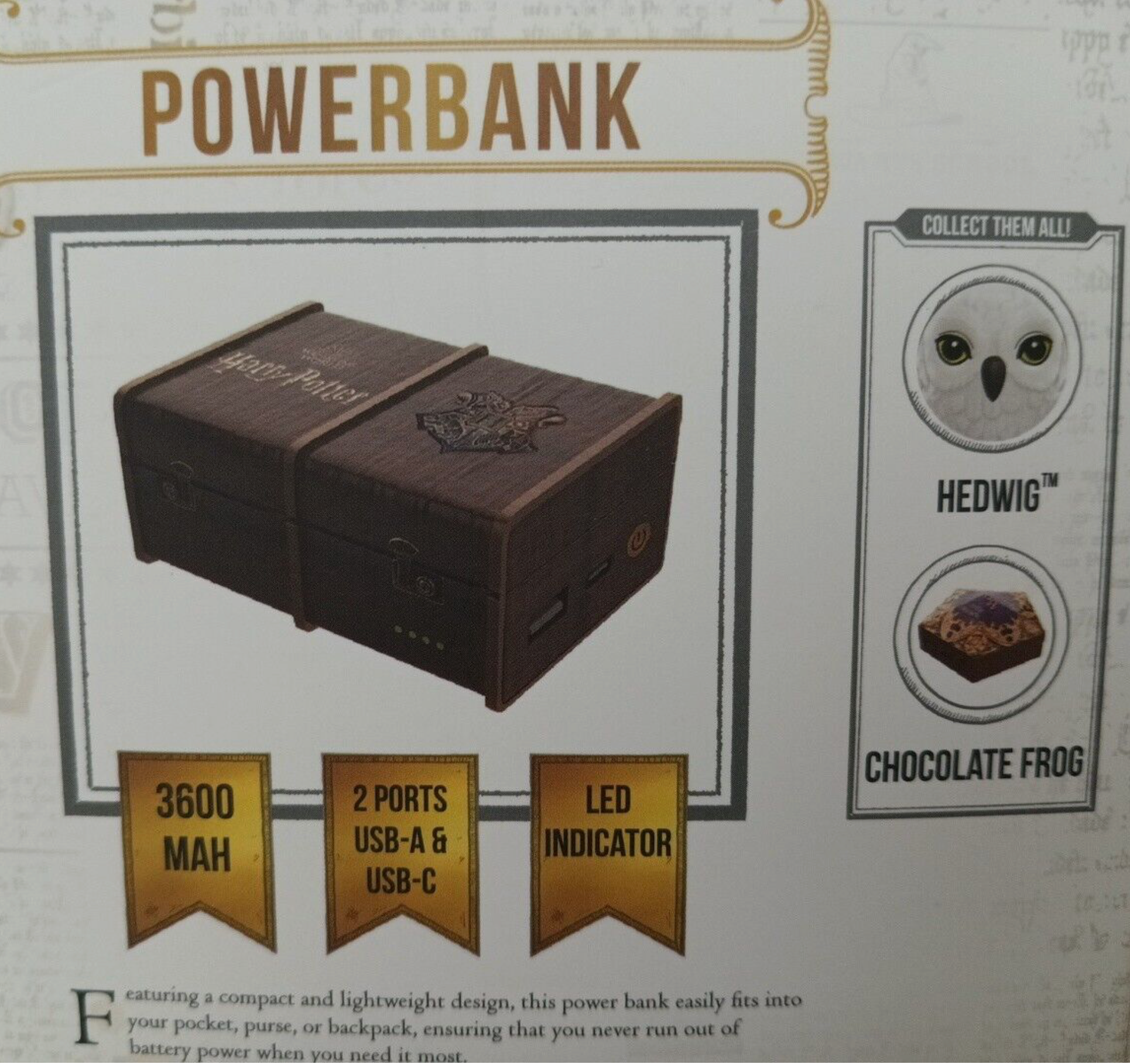 Wizarding World Harry Potter Powerbank