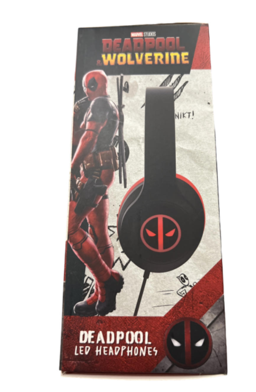 Marvel Deadpool & Wolverine LED Headphones