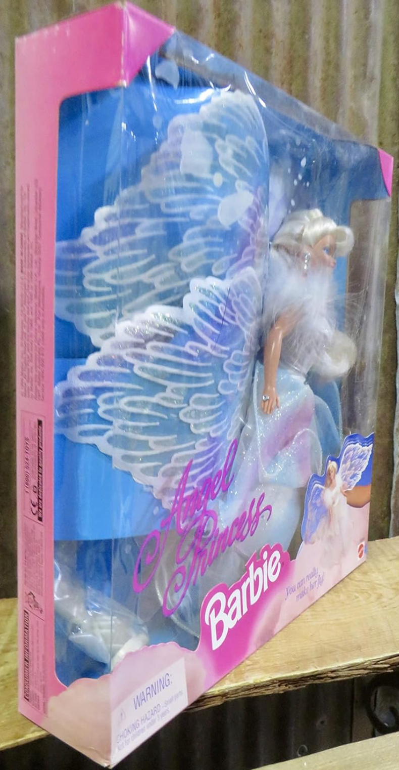 Angel Princess Flying Barbie Doll 1996 Mattel 15911 NRFB