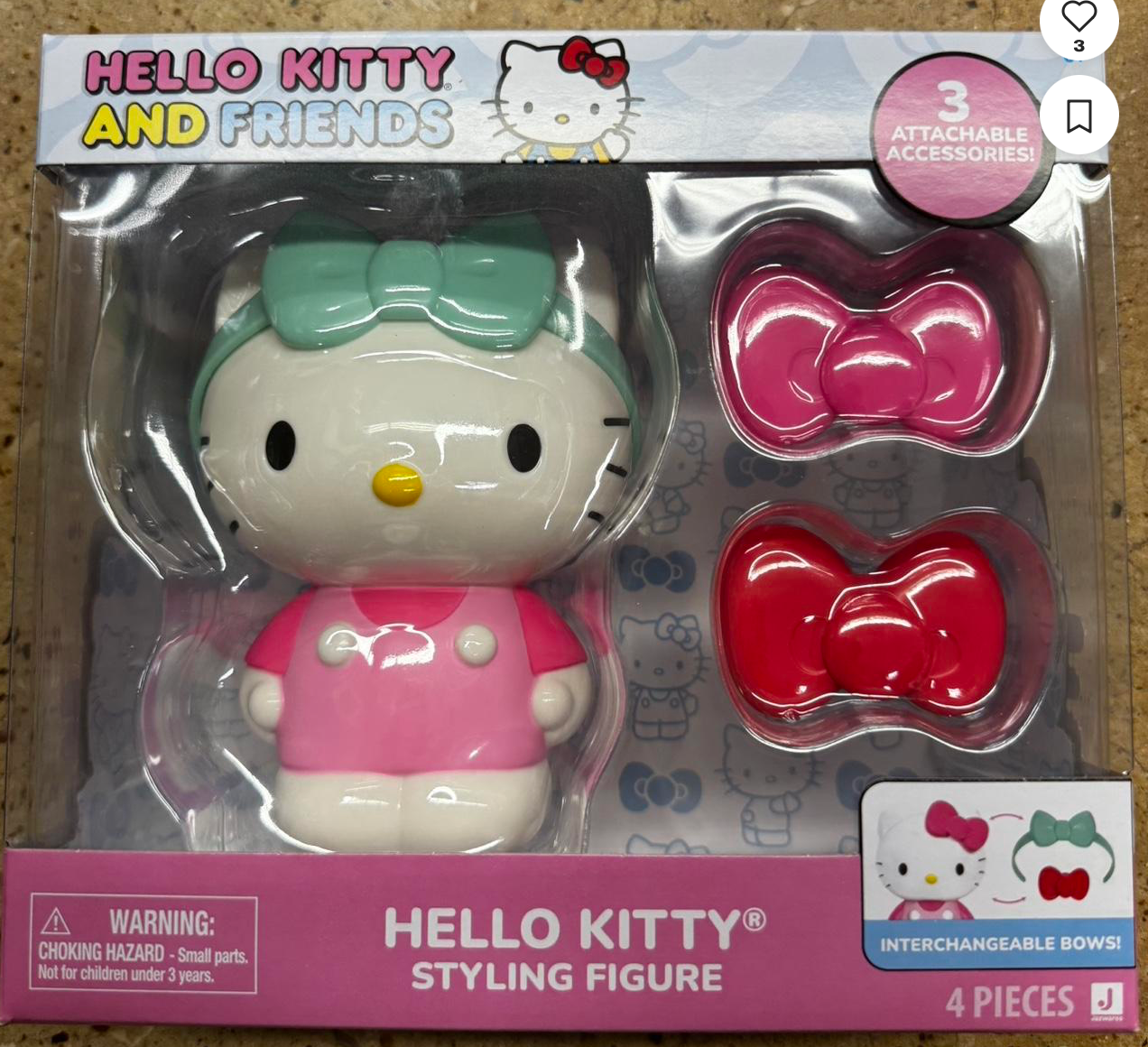 Hello Kitty and Friends Styling Figure 4 Piece