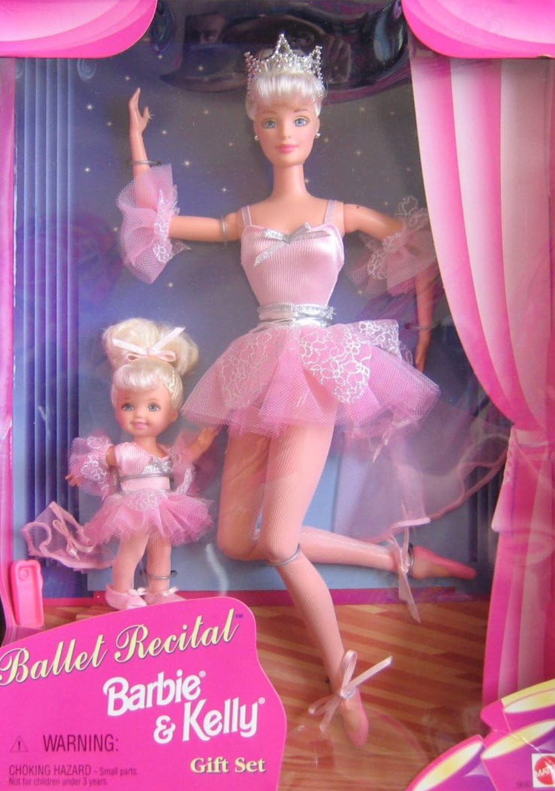 Barbie & Kelly Ballet Recital Doll Gift Set 1997 Mattel #18187