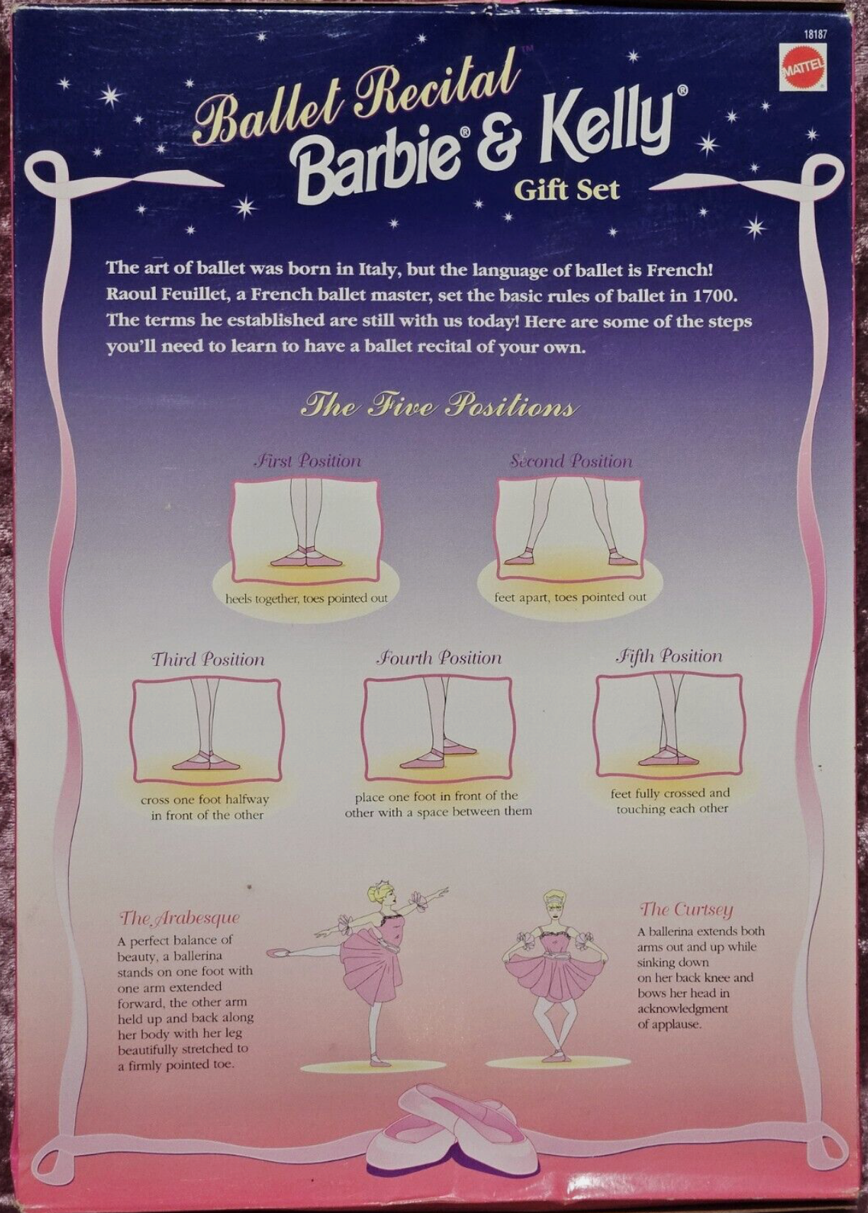Barbie & Kelly Ballet Recital Doll Gift Set 1997 Mattel #18187