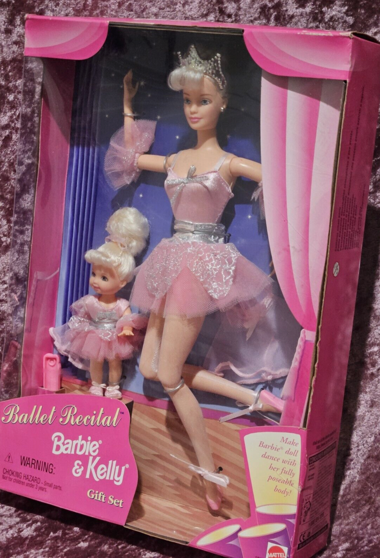 Barbie & Kelly Ballet Recital Doll Gift Set 1997 Mattel #18187