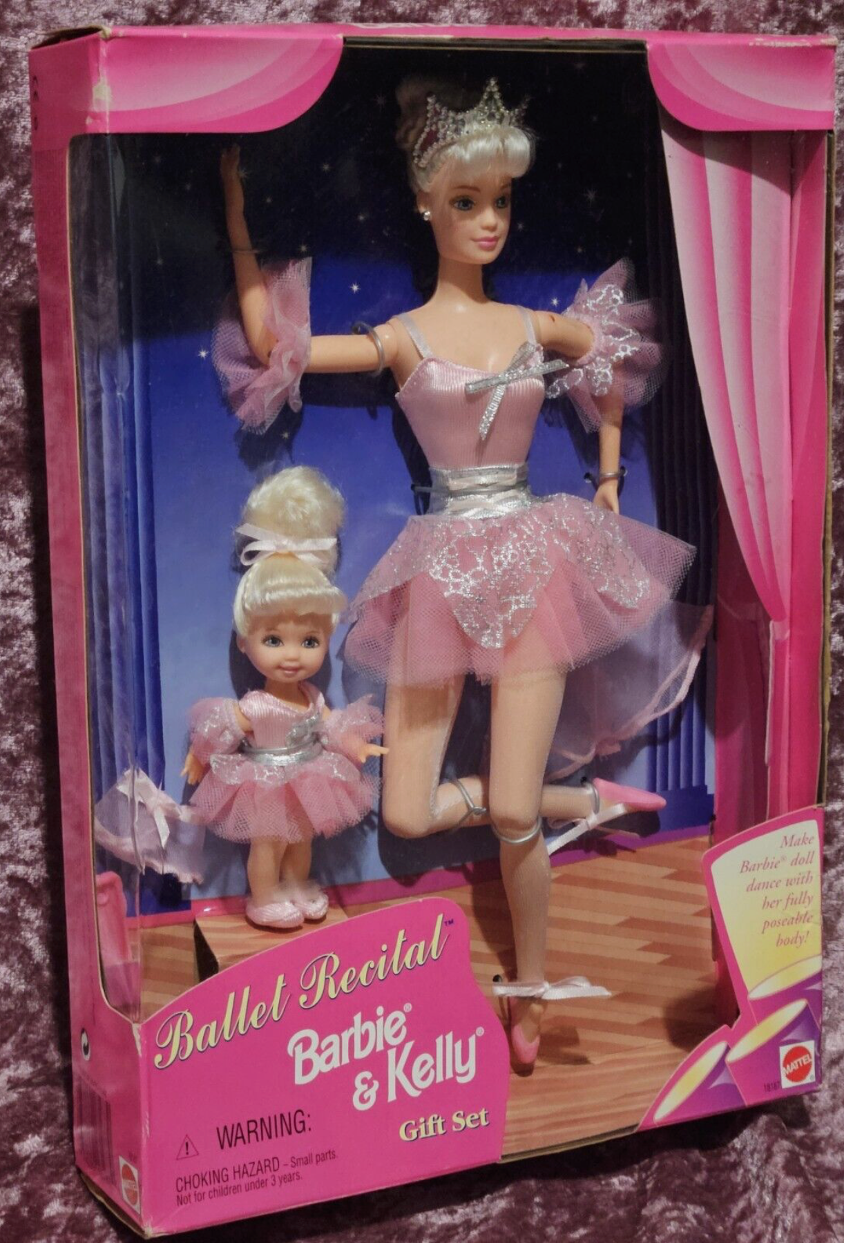 Barbie & Kelly Ballet Recital Doll Gift Set 1997 Mattel #18187