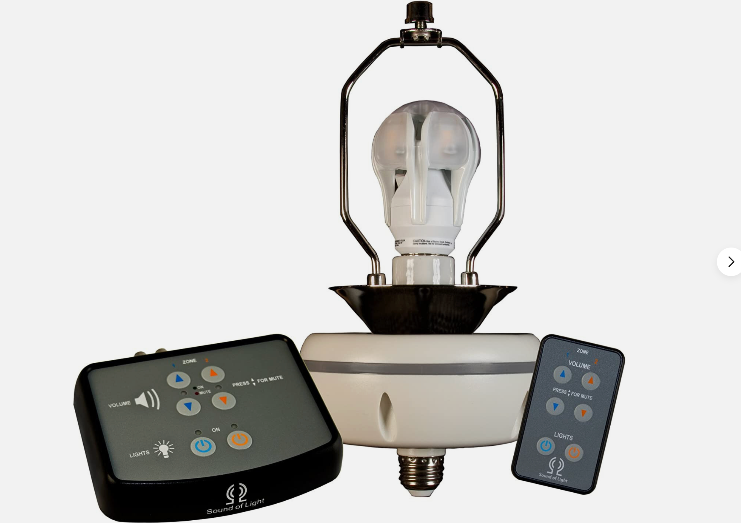 Sound of Light SOL 1100-SYS 2.1 Speaker System, 25 W RMS, White