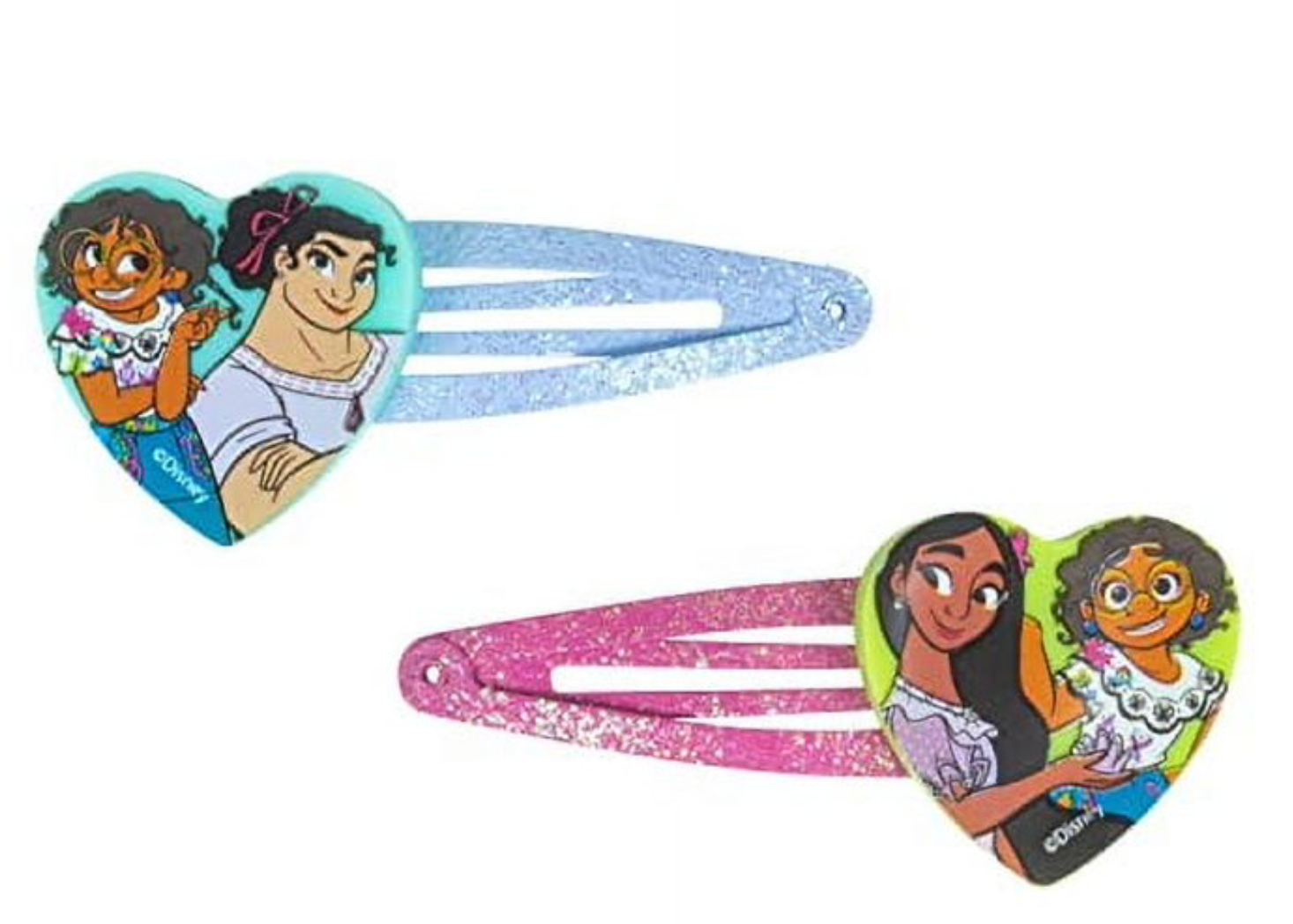 LUV HER Encanto Girls BFF 6 Piece Toy Jewelry Box Set with Rings, Bracelets, and Hair Clips, Ages 3+