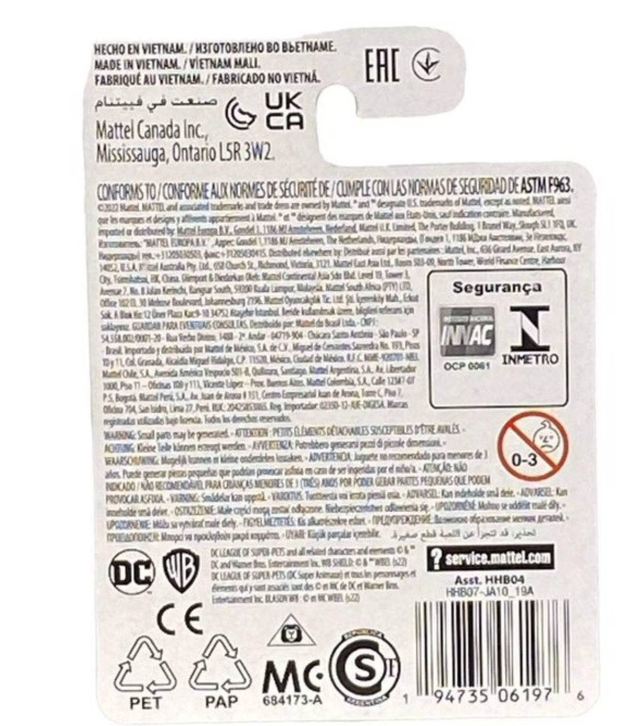 League of Super Pets: Merton The Turtle Micro Figure