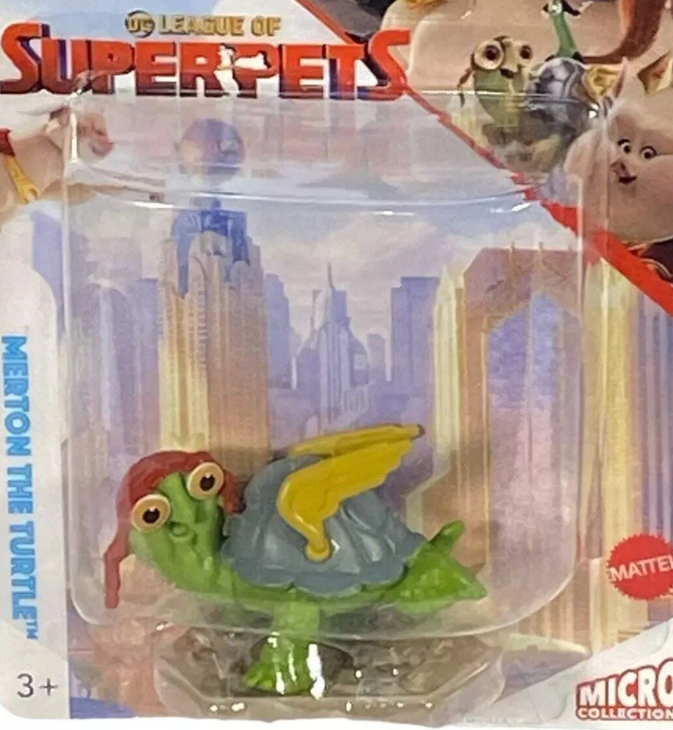 League of Super Pets: Merton The Turtle Micro Figure