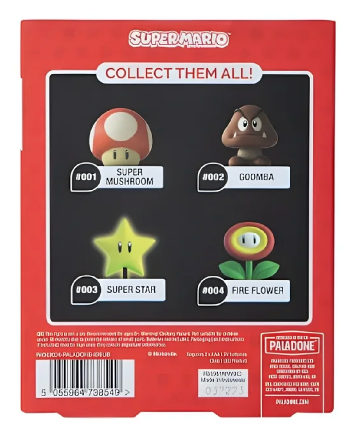 Paladone Super Mario Super Star Light Collectible Multicolor Plastic Figure