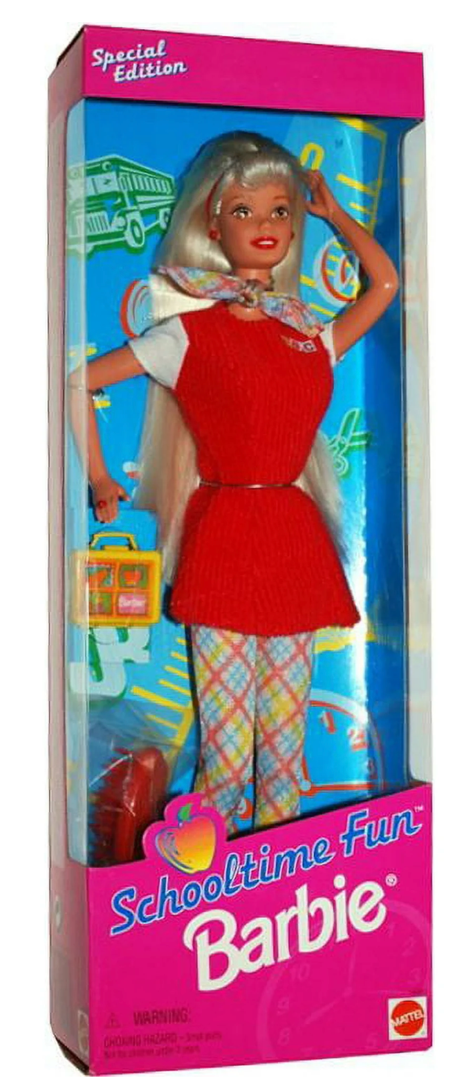 Schooltime Fun Barbie Doll Special Edition 1997 Mattel #18487 New