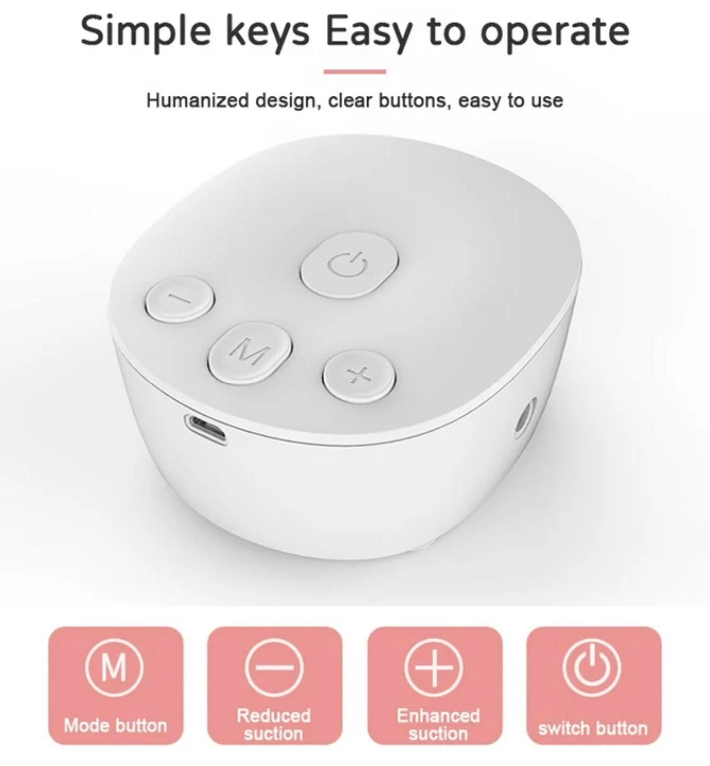 Double Electric Pump Hands Free Pump for Breastfeeding 2 Modes & 9 Adjustable Levels Low Noise -Backflow USB Powered with 2pcs 150ml Milk Bottles