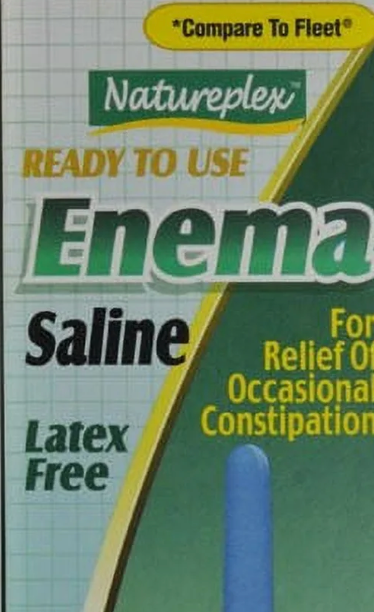 Natureplex Laxative Saline Enema, 4.5 fl oz