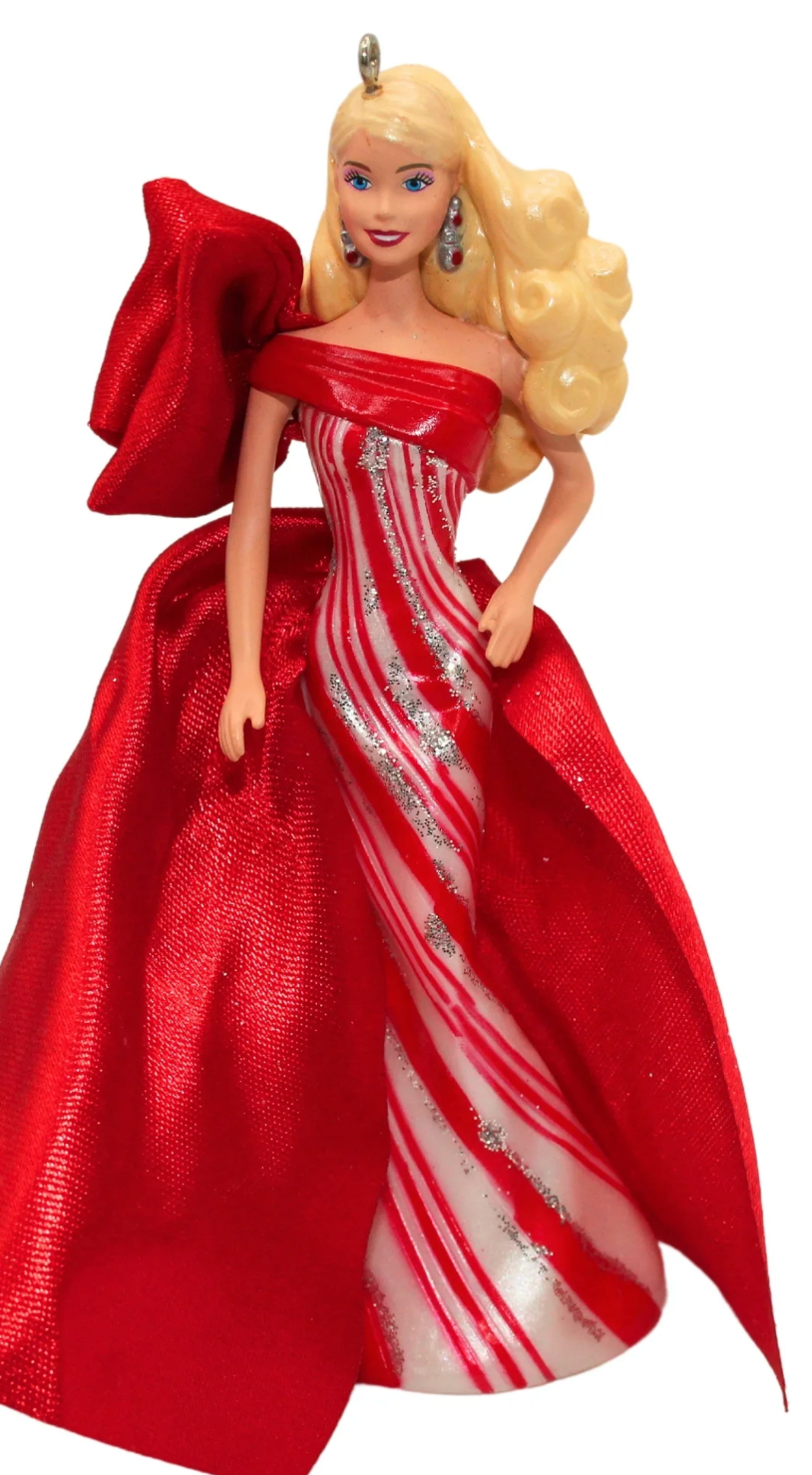 Hallmark Keepsake Christmas 2019 Year Dated Holiday Barbie Doll Ornament,