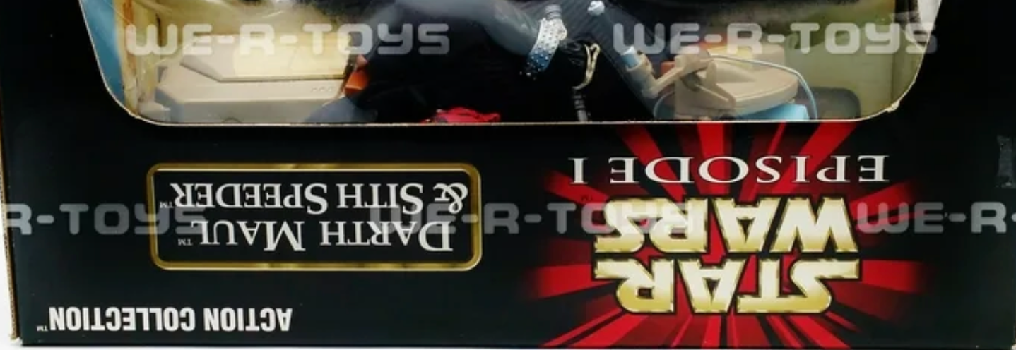 Star Wars Episode I Darth Maul & Sith Speeder Set Hasbro 1999 No. 26294 NRFB